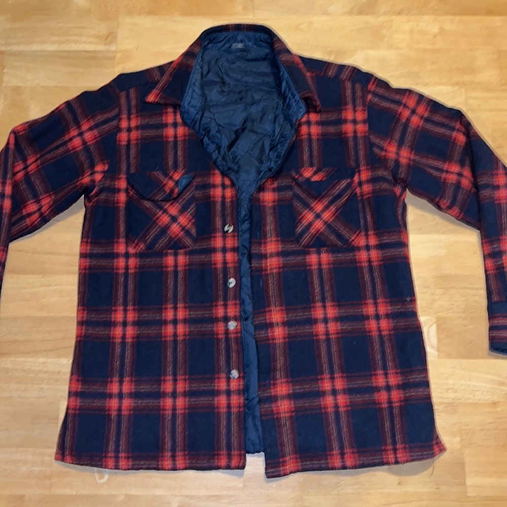 Men’s Vintage Flannel Jacket Size L